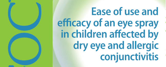 Easeo of use and efficacy o fan eye spray in children affected by dry eye andallergic conjunctivitis